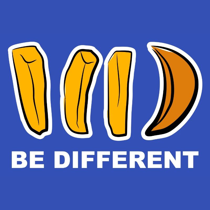 Anders, Different, Aussenseiter, Pommes, Geschenk,