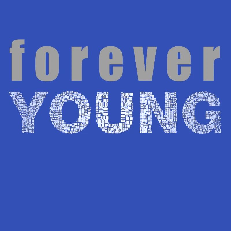 forever young Geschenkidee jung Mädchen