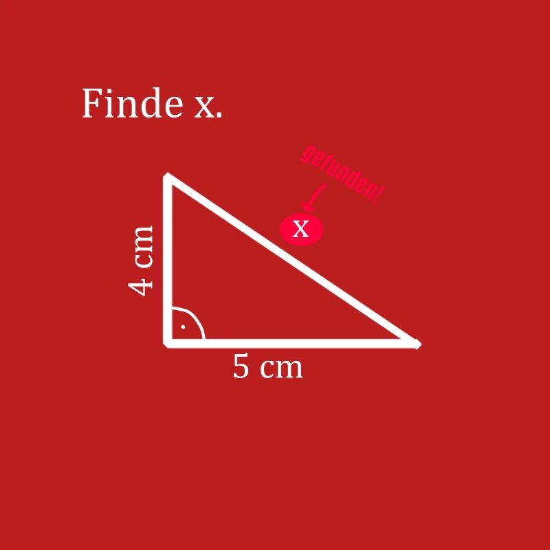 Find x Math Triangle