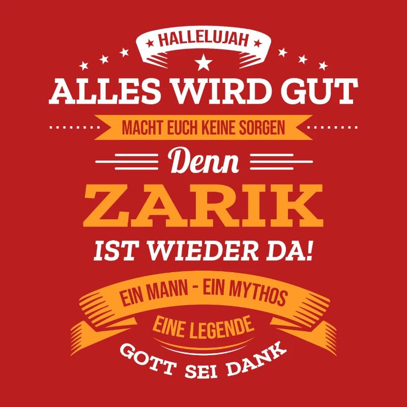ALLES WIRD GUT, DIE LEGENDE ZARIK IST DA