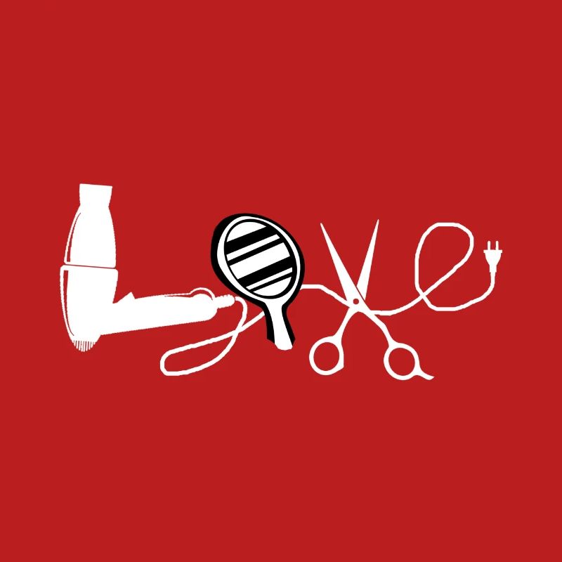 Coiffeuse Liebe Beruf Friseur Geschenk