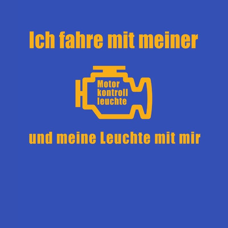 I drive with my engine indicator light