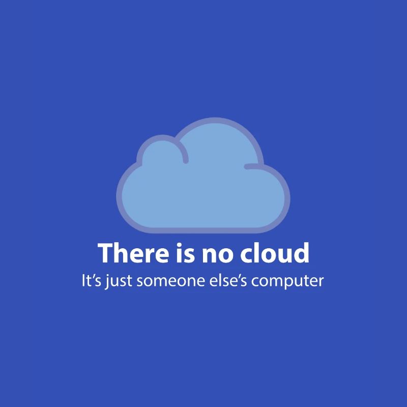 there is no cloud