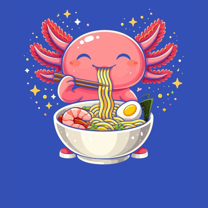 Ramenengelchen mit Nudeln