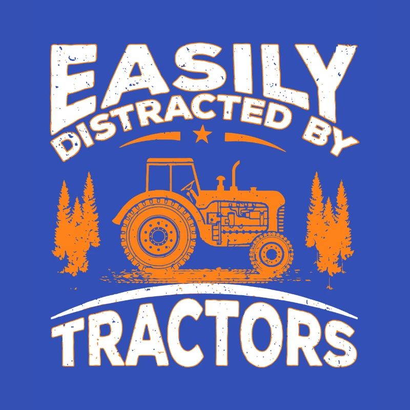 Facilement distrait par les tracteurs