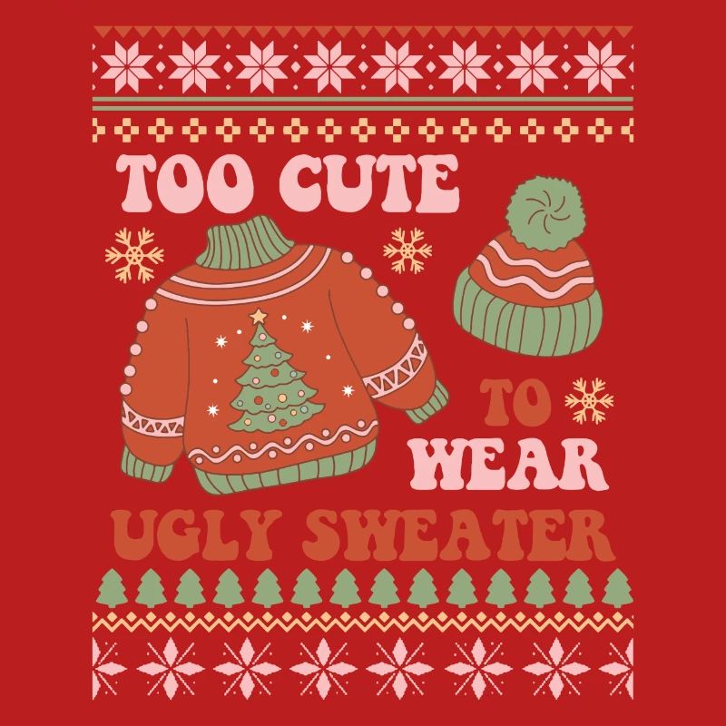 Pull de Noël moche