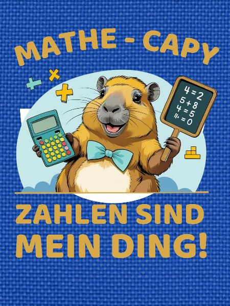 Mathe-Capybara – Zahlen sind mein Ding!