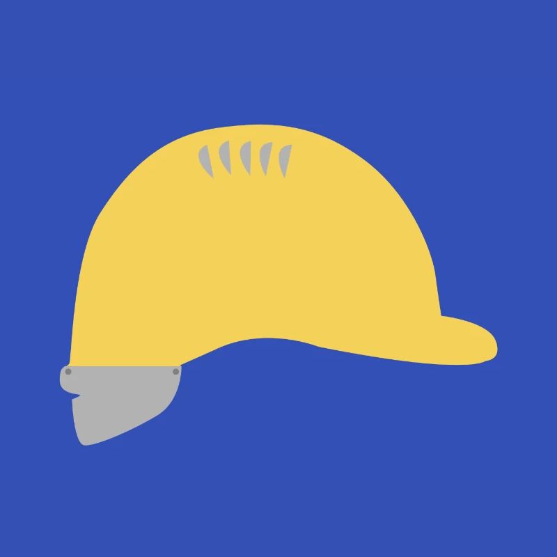 Bauarbeiterhelm