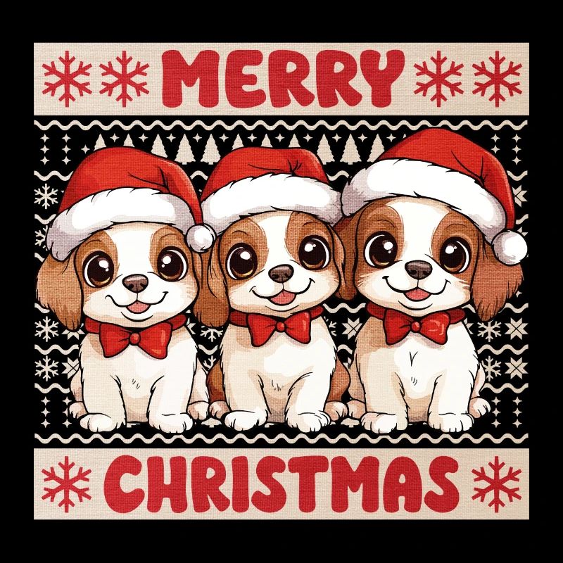 Chien Moche Noël Noël Noël Mignon Mignon