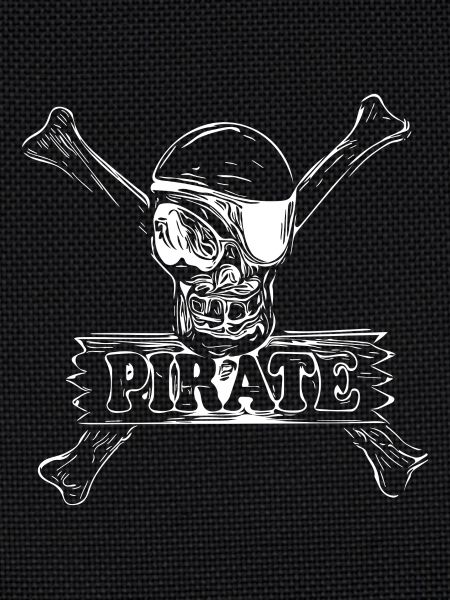 Pirate skull bones