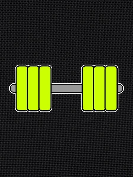 Dumbbell Yellow