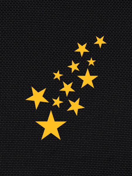 Star symbol asterisk pattern