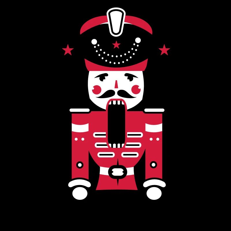 Nussknacker Husar mit offenem Mund