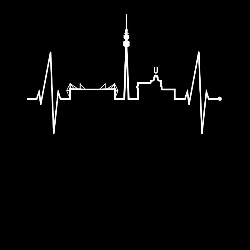 Dortmund Heartbeat Skyline Puls Ruhrpott Stadium