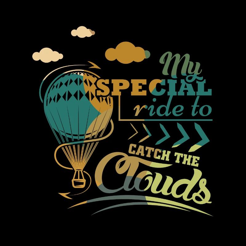 Hot air balloon saying