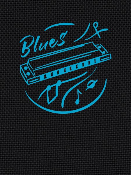 Blues music harmonica