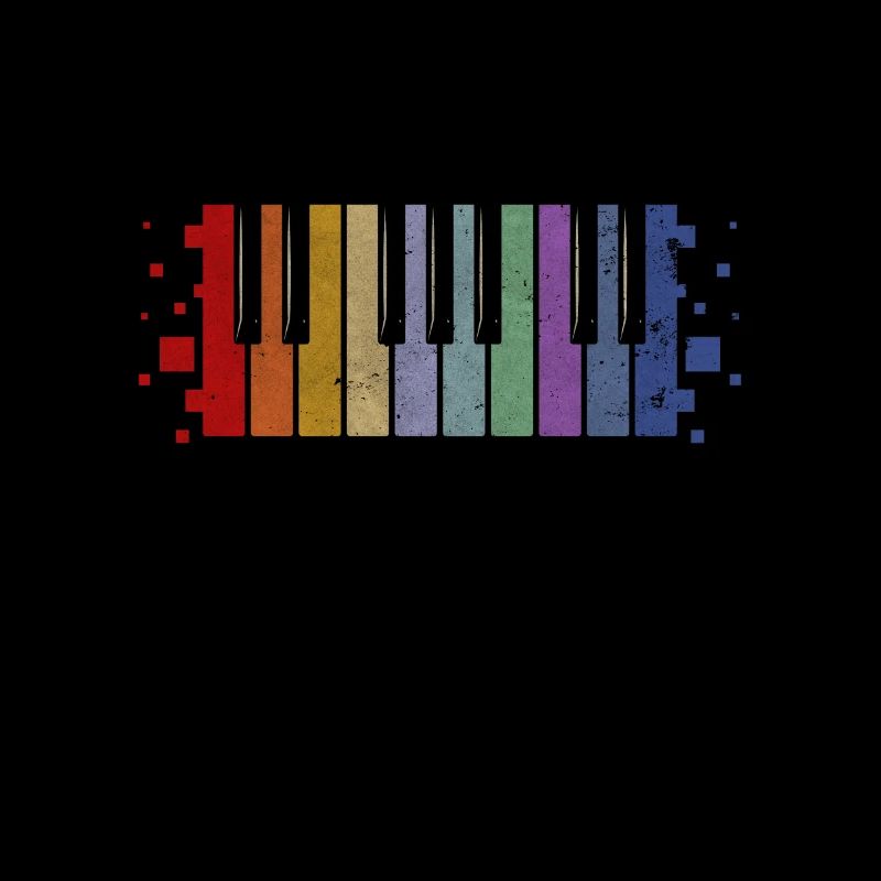 Retro Klavier