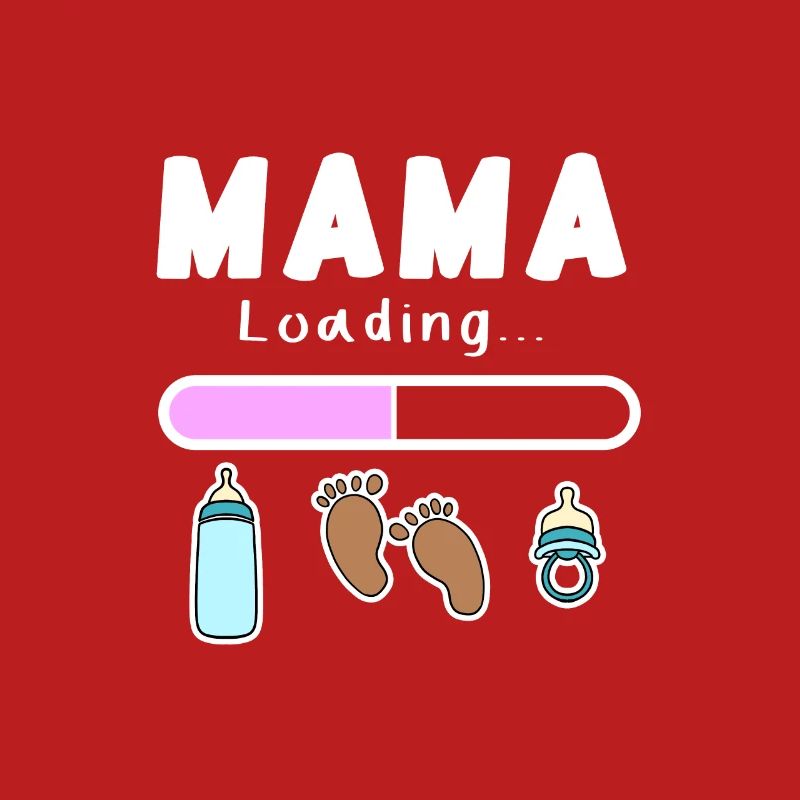 werdende Mutter - Mama wird geladen