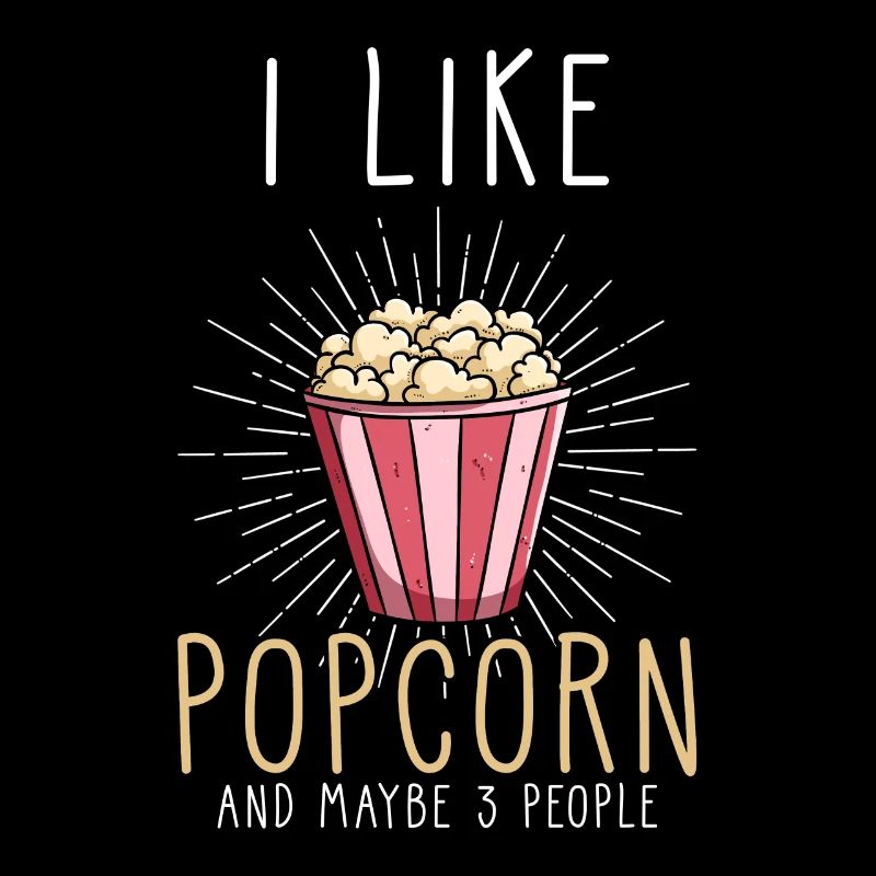 Popcorn Spruch lustig