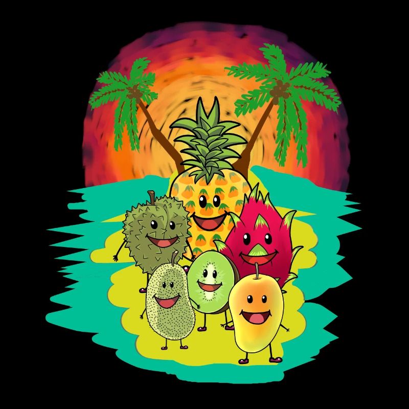 Frucht Südfrucht Südsee Früchte Fantasy Vitamine