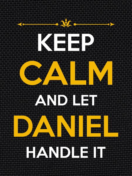 Daniel Name Gift