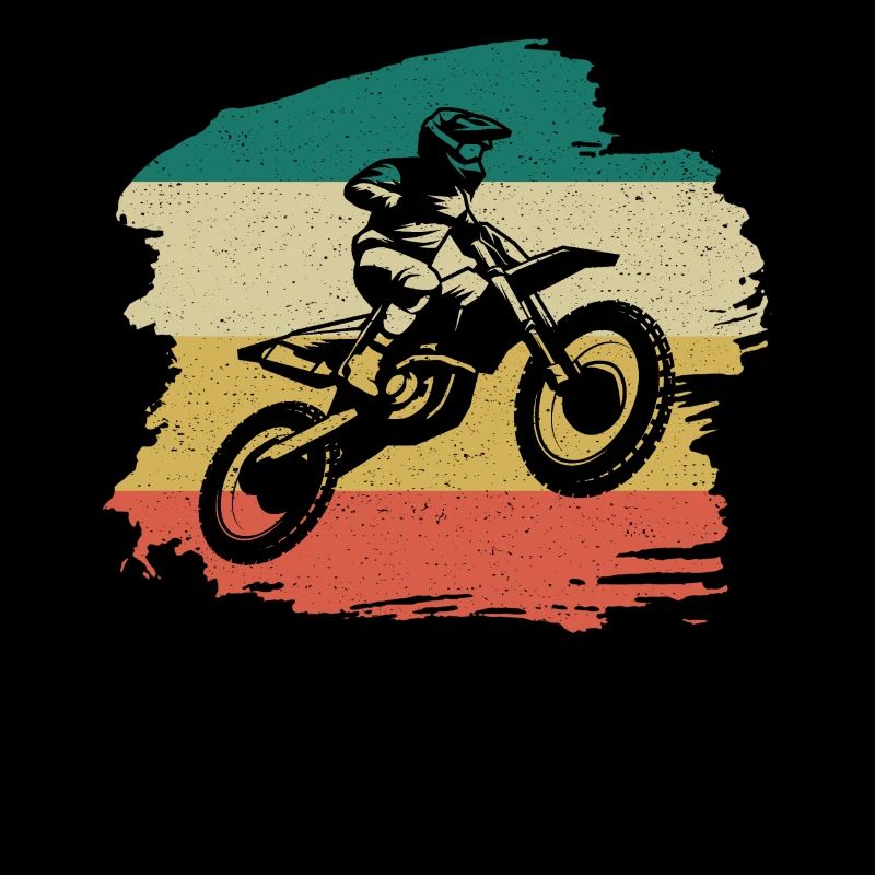 Motorcross Retro Geschenk