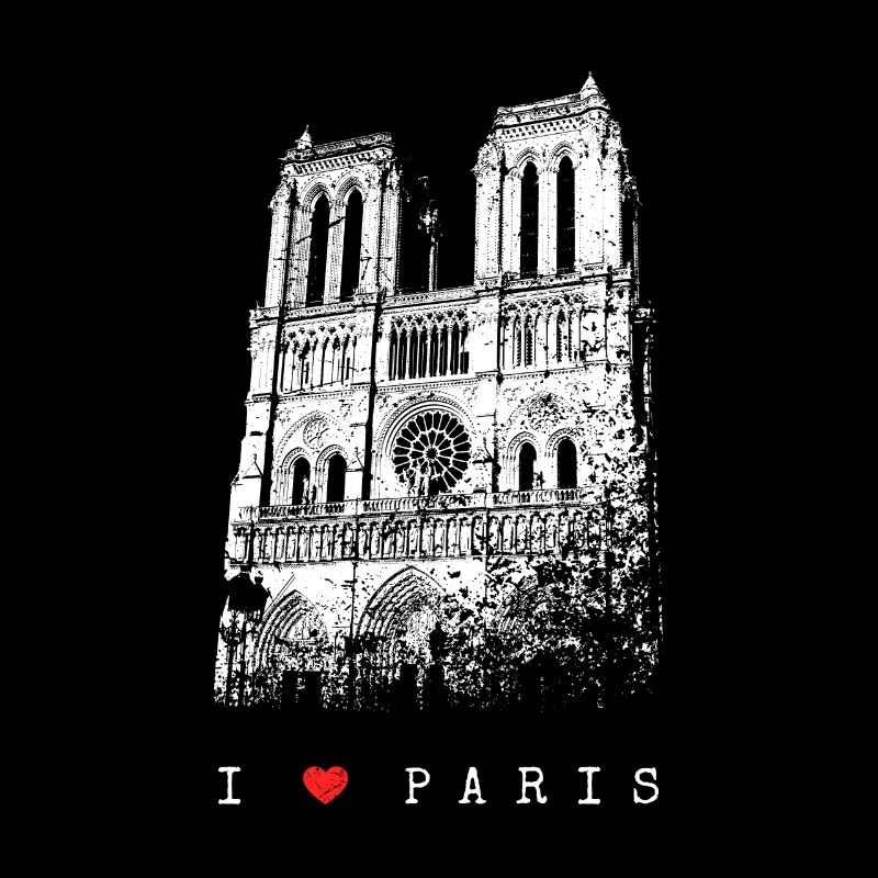 Notre Dame Paris Skyline France J’aime Paris