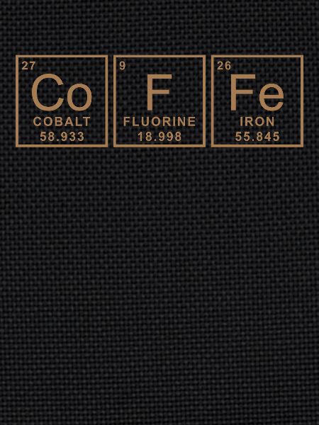 Periodic table coffee