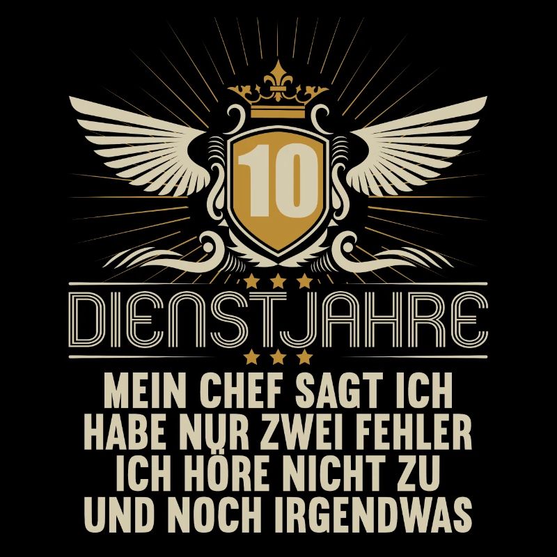10 Jahre im Dienst 10 Jähriges Dienstjubiläum
