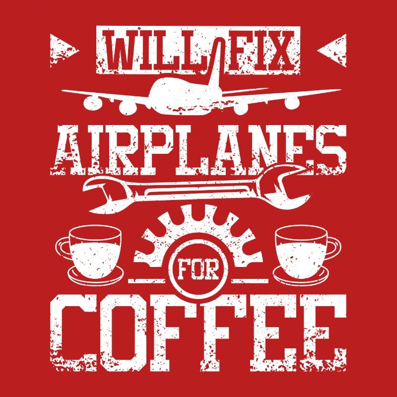Will fix airplanes for coffee