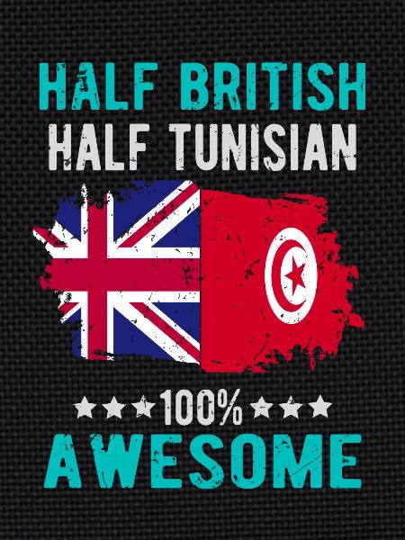 Half British Half Tunisian