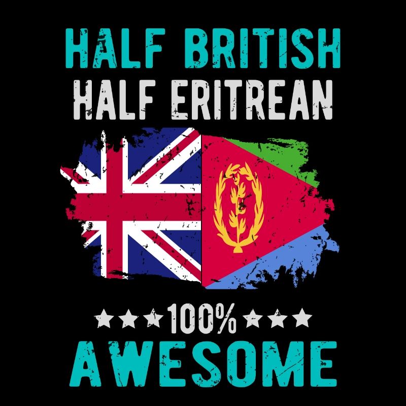 Moitié britannique moitié érythréen
