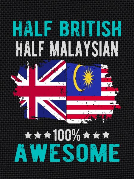 Half British Half Malaysian