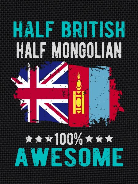 Half British Half Mongol