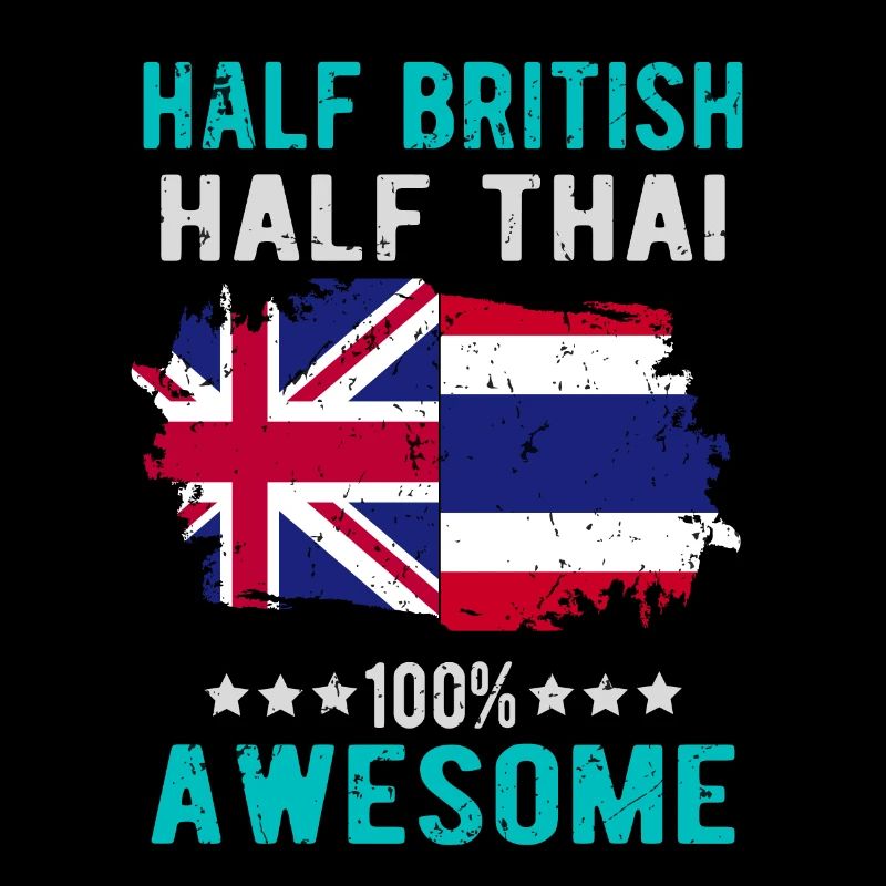 Moitié britannique moitié thaïlandaise