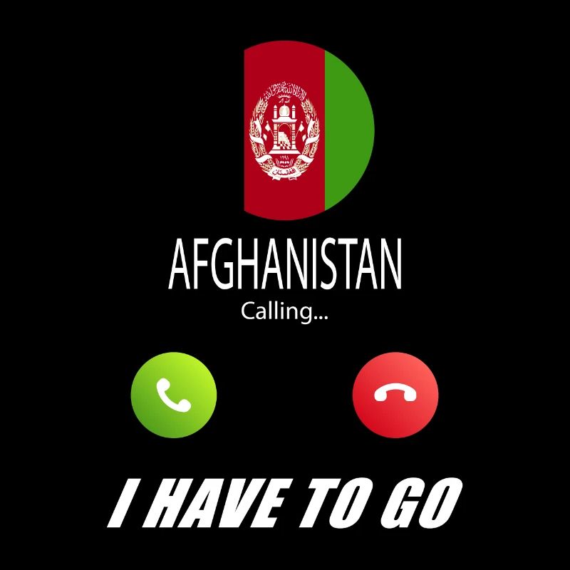 Afghanistan ruft an Lusiger Flaggen Spruch