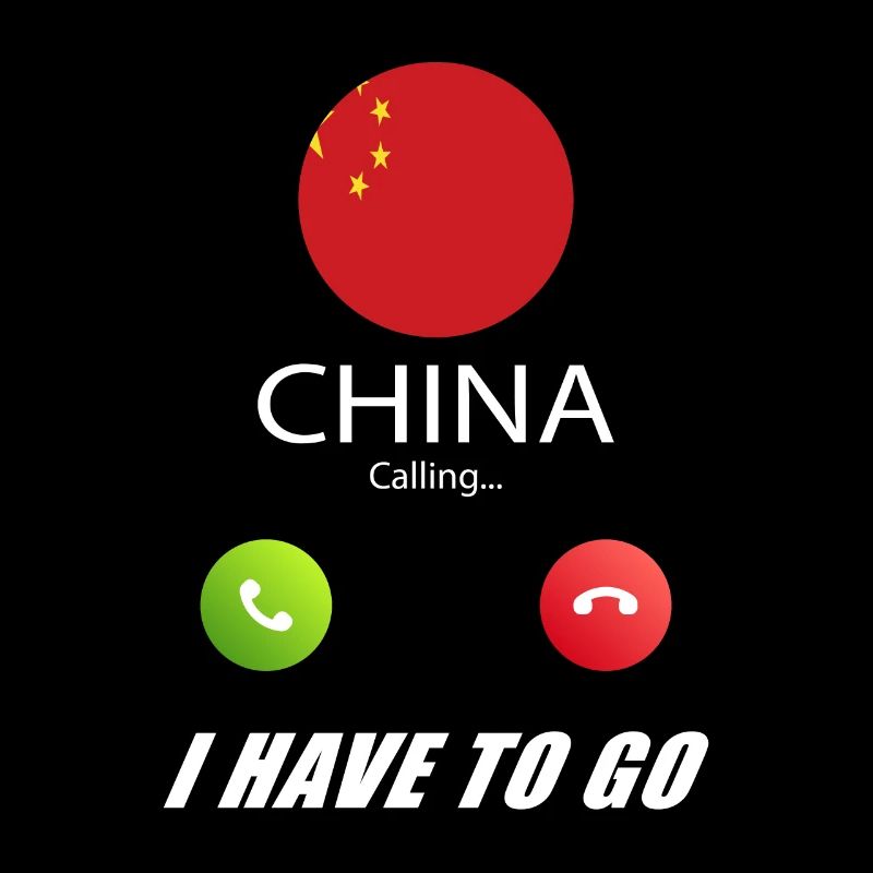 La Chine appelle les drapeaux lusiger le slogan
