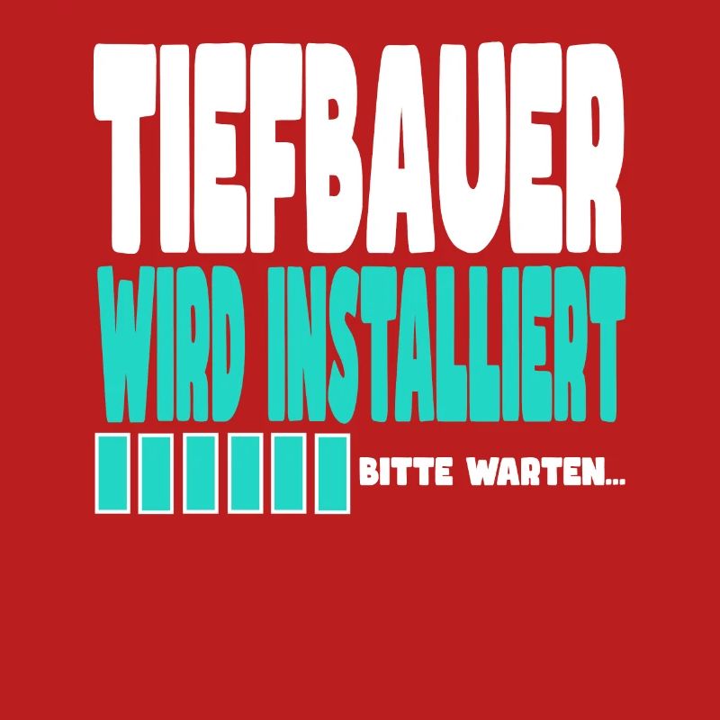Tiefbauer wird installiert
