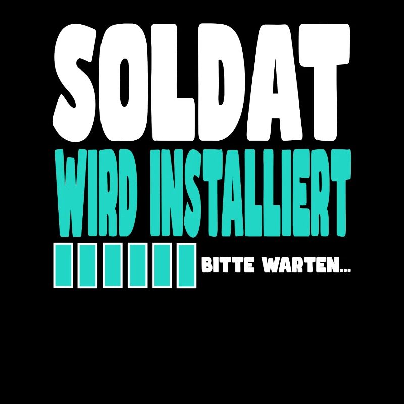 Soldat wird installiert