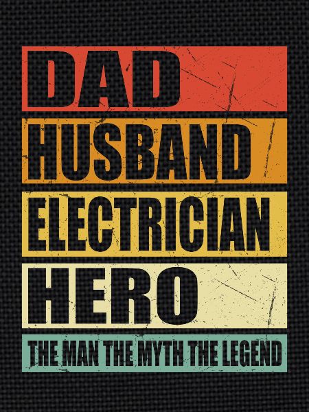 Père Mari Électricien Tenu