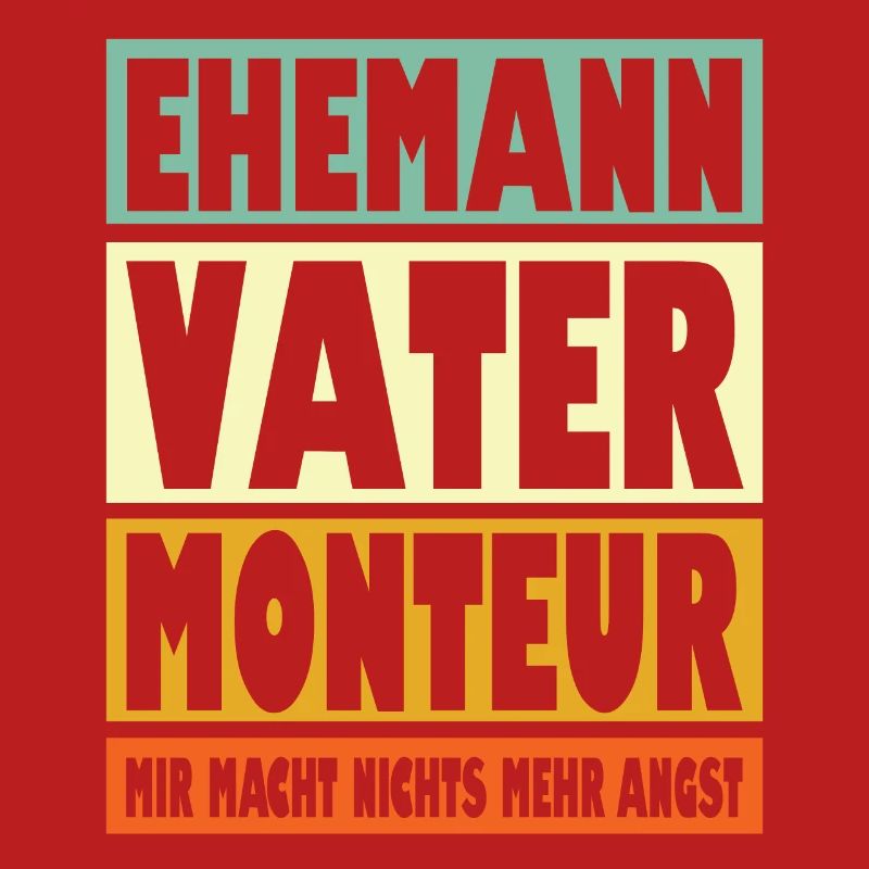 Monteur Vater Ehemann Held
