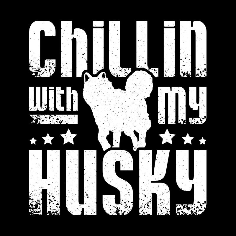 Chillin avec mon husky sibérien