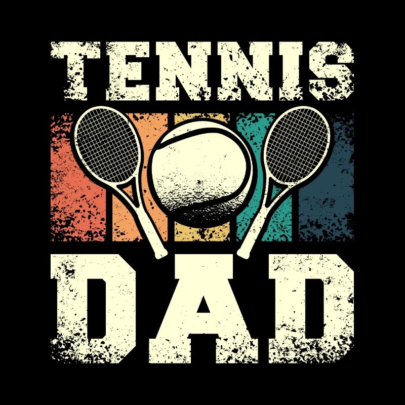 Fathers Day Daddy Tennis Dad
