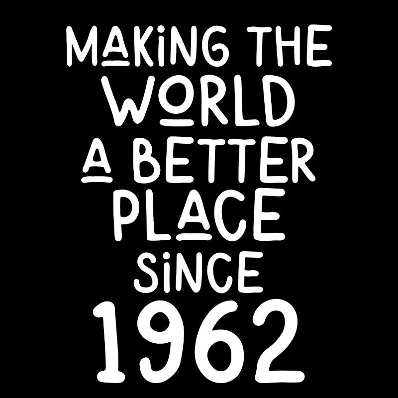 Making the World a better place since 1962