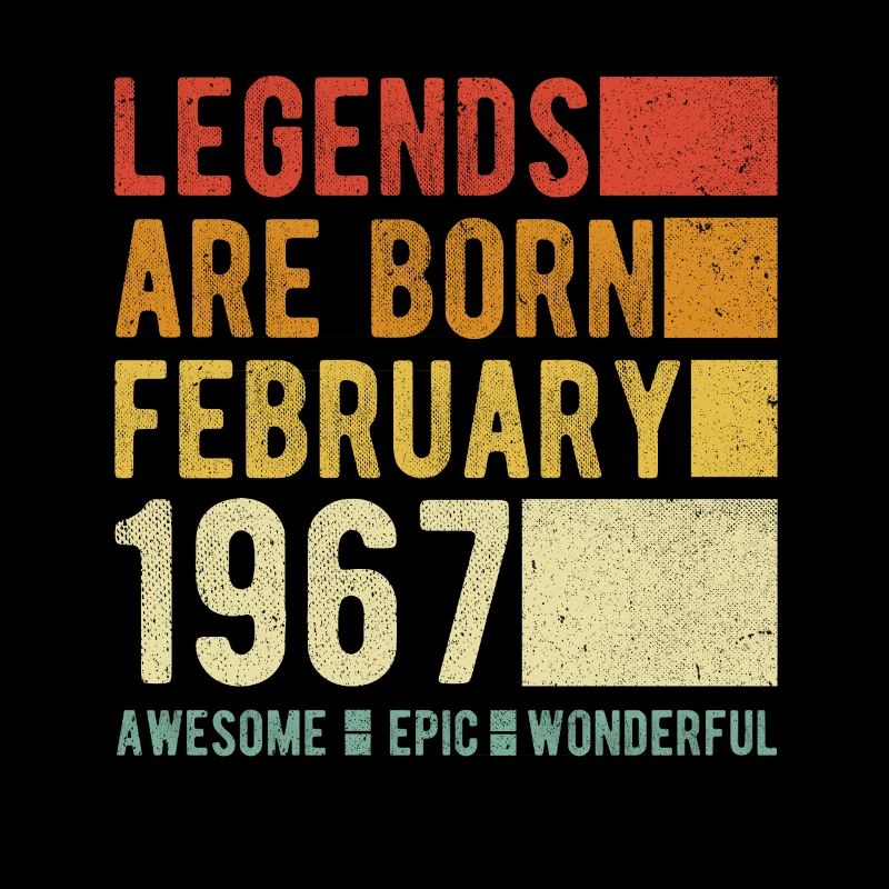 Geburtstag Februar 1967