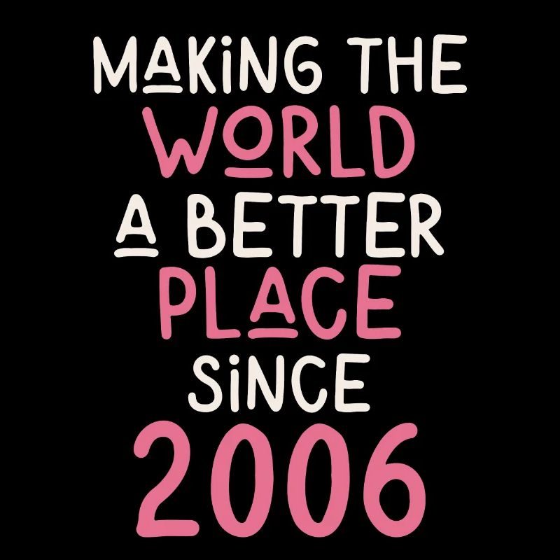 Making the World a better place since 2006