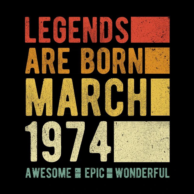Anniversaire Mars 1974