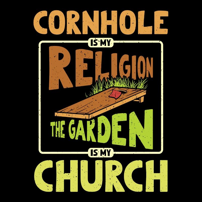 Cornhole ist Religion, der Garten ist Kirche