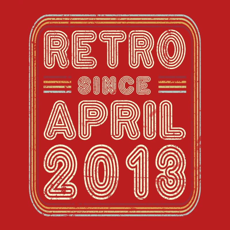 Birthday April 2013 Retro Gift