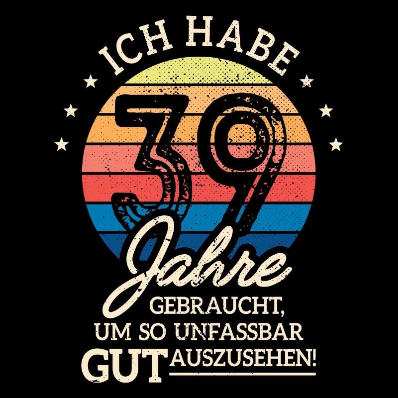 39. Geburtstag Geschenk Habe 39 Jahre Gebraucht